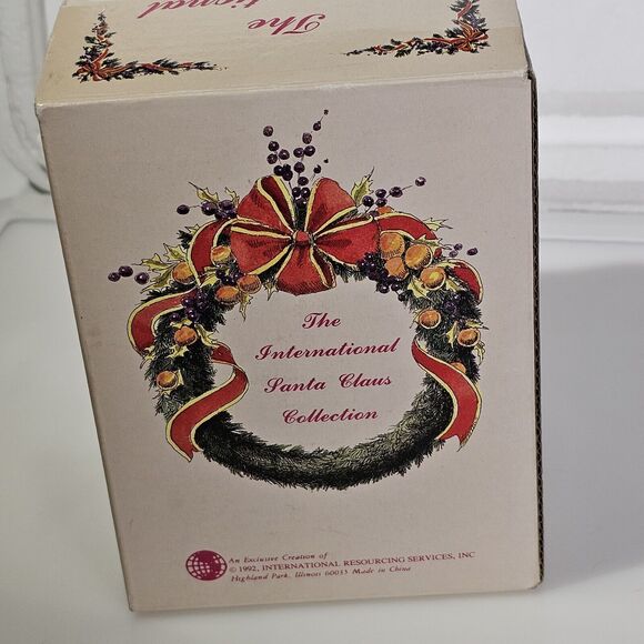 1992 Christkringl Germany Figurine with Box International Santa Claus Collection - Picture 4 of 13